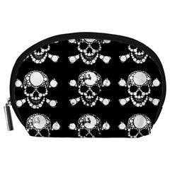 Skull Bling Accessory Pouch (large) by OCDesignss