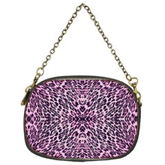 Pink Leopard  Chain Purse (one Side) by OCDesignss