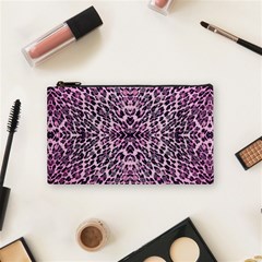 Pink Leopard  Cosmetic Bag (small) by OCDesignss