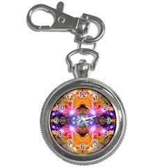 Abstract Flower Key Chain Watch by icarusismartdesigns