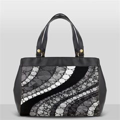 Black&white  Oversize Office Handbag (two Sides) by OCDesignss