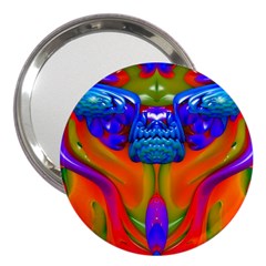 Lava Creature 3  Handbag Mirror by icarusismartdesigns