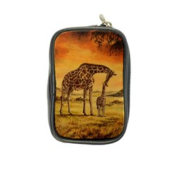 Giraffe Mother & Baby Coin Purse by ArtByThree