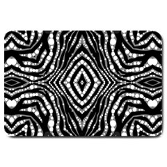 Zebra Twists  Large Door Mat by OCDesignss