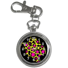 Ripped Grunge Cheetah Key Chain Watch by OCDesignss