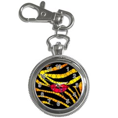 Mouthy Zebra  Key Chain Watch by OCDesignss