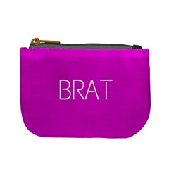 Brat Pink Coin Change Purse by OCDesignss