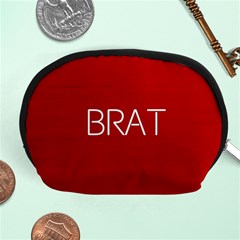 Brat Red Accessory Pouch (medium) by OCDesignss