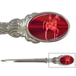 Riding At Dusk Letter Opener Front