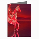 Riding At Dusk Greeting Card (8 Pack) Left