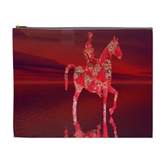 Riding At Dusk Cosmetic Bag (xl) by icarusismartdesigns