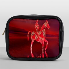 Riding At Dusk Mini Travel Toiletry Bag (one Side) by icarusismartdesigns