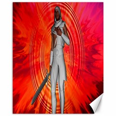 White Knight Canvas 11  X 14  (unframed) by icarusismartdesigns