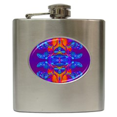 Abstract Reflections Hip Flask by icarusismartdesigns