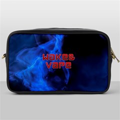 Wake&vape Blue Smoke  Travel Toiletry Bag (one Side) by OCDesignss