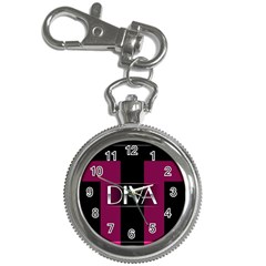 Pink Diva  Key Chain Watch by OCDesignss