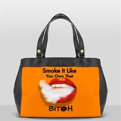 Vape Mouth Smoke Own That Oversize Office Handbag (two Sides) by OCDesignss