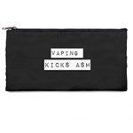 Vaping Kicks Ash Blk&wht  Pencil Case Front