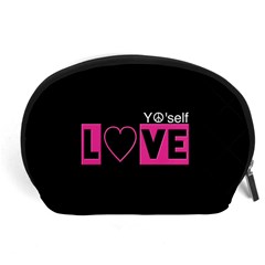 Love Yo self  Accessory Pouch (large) by OCDesignss