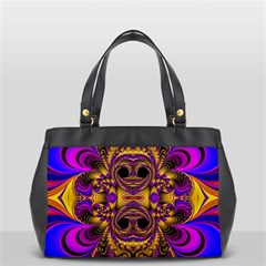 Crazy Abstract  Oversize Office Handbag (two Sides) by OCDesignss