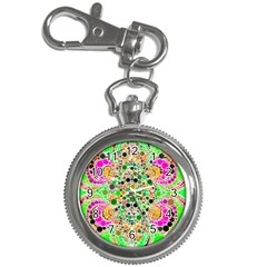 Florescent Abstract  Key Chain Watch by OCDesignss