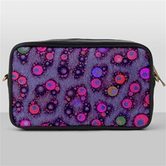 Florescent Cheetah Travel Toiletry Bag (one Side) by OCDesignss