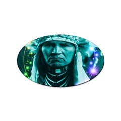 Magical Indian Chief Sticker 100 Pack (oval) by icarusismartdesigns