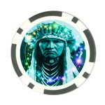 Magical Indian Chief Poker Chip Front