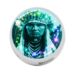 Magical Indian Chief 4-port Usb Hub (two Sides) by icarusismartdesigns