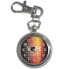 Vape Retro Pattern  Key Chain Watch by OCDesignss