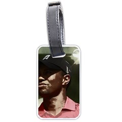 Tiger Woods Png Luggage Tag (one Side) by Cordug