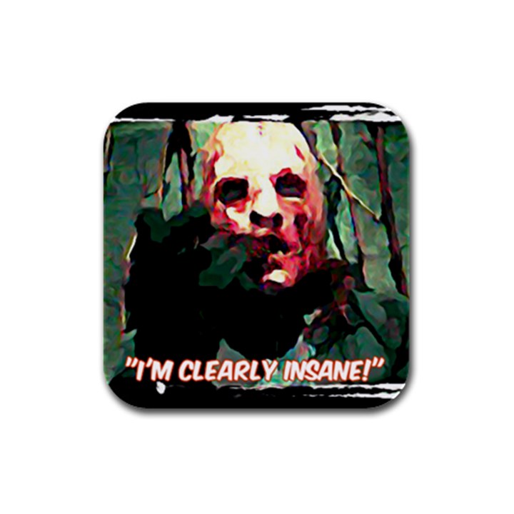 Bloody Face  Drink Coasters 4 Pack (Square)