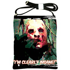 Bloody Face  Shoulder Sling Bag by Cordug