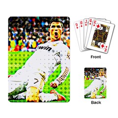 Cristiano Ronaldo  Playing Cards Single Design by Cordug