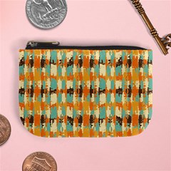 Shredded Abstract Background Mini Coin Purse by LalyLauraFLM