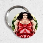 Cubist Woman Handbag Mirror (2.25 ) Front