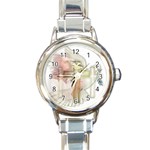 Images (9) Round Italian Charm Watch Front