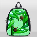 Playing In The Rain School Bag (Small) Front