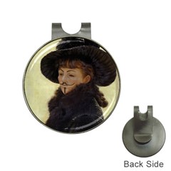 Kathleen Anonymous Ipad Hat Clip With Golf Ball Marker by AnonMart