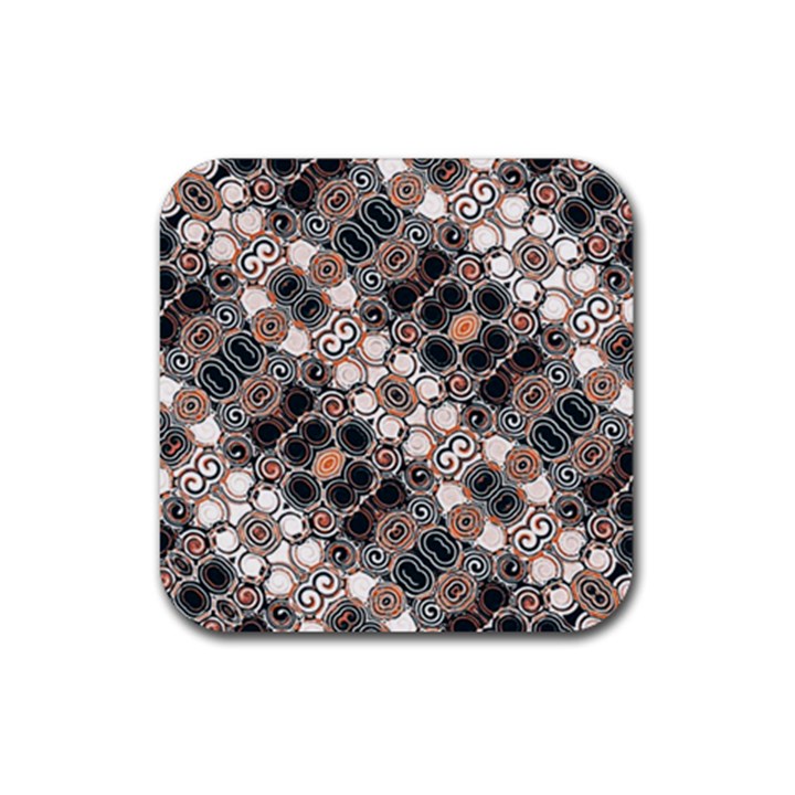 Modern Arabesque Pattern Print Drink Coaster (Square)