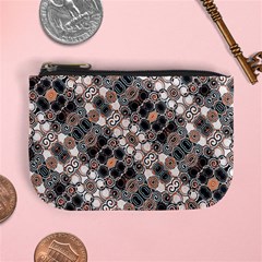 Modern Arabesque Pattern Print Coin Change Purse by dflcprints