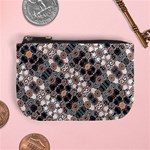 Modern Arabesque Pattern Print Coin Change Purse Front