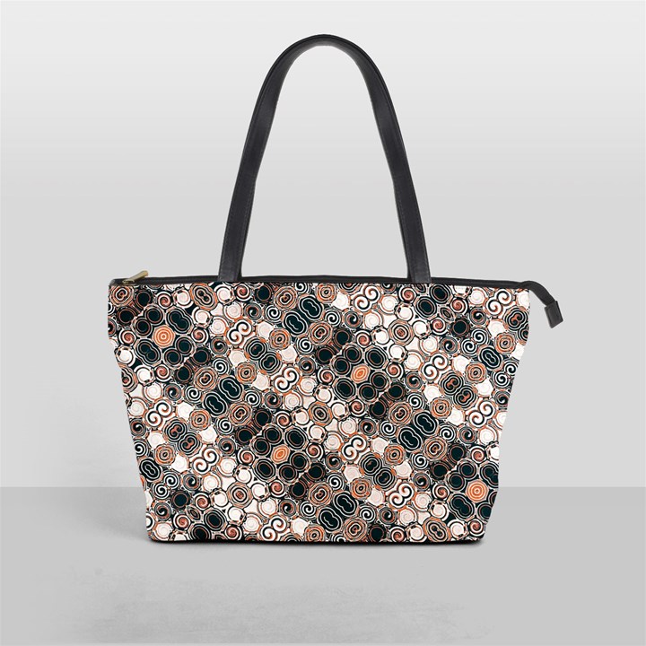 Modern Arabesque Pattern Print Large Shoulder Bag