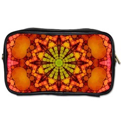 Florescent Abstract Travel Toiletry Bag (one Side) by OCDesignss