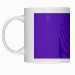 Twisted Purple Pain Signals White Coffee Mug by FunWithFibro