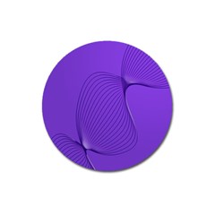 Twisted Purple Pain Signals Magnet 3  (round) by FunWithFibro