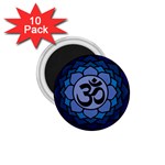 Ohm Lotus 01 1.75  Button Magnet (10 pack) Front