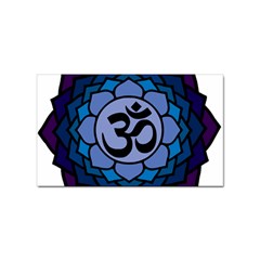 Ohm Lotus 01 Sticker 100 Pack (rectangle) by oddzodd