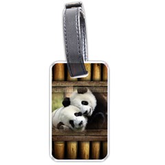 Panda Love Luggage Tag (one Side) by TheWowFactor