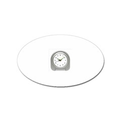 Alarm Sticker (oval) by Classicclocks